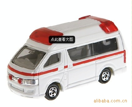 tomy 多美系列 toyota丰田日本救护车79-「模型玩具」-马可波罗网