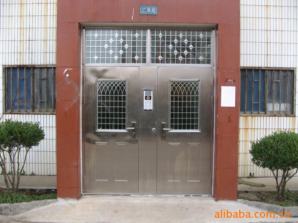不锈钢楼宇门厂家 - 供应山东喷塑楼宇门 不锈钢楼宇门价格 - 山东