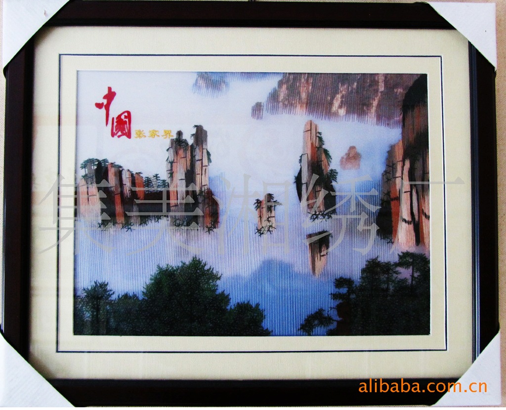 湘绣文化在手工中的独树一帜