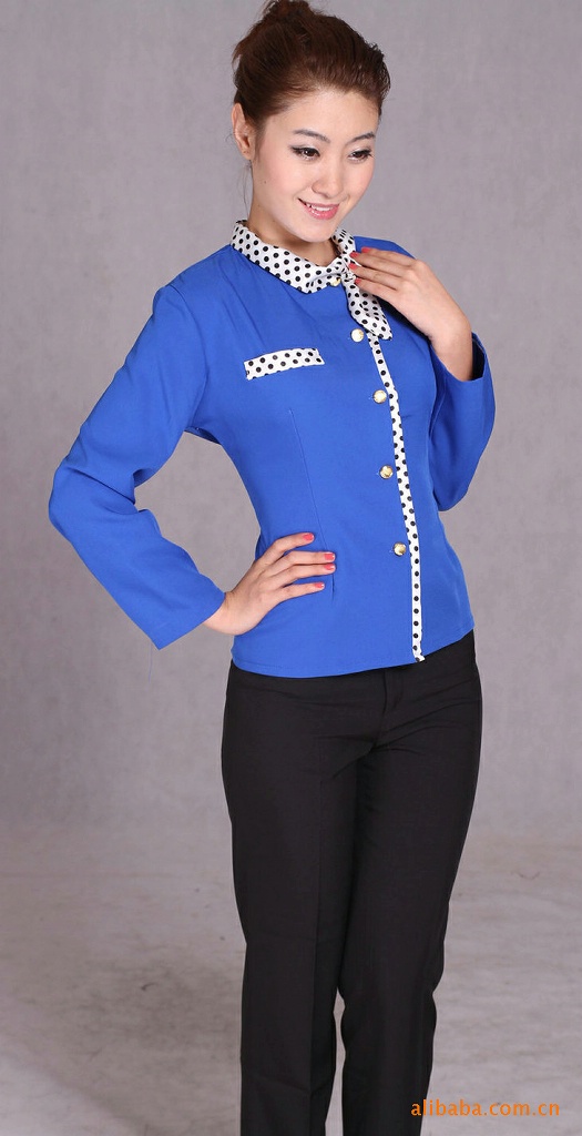 2010秋季火爆新款/酒店领班服装/空姐领