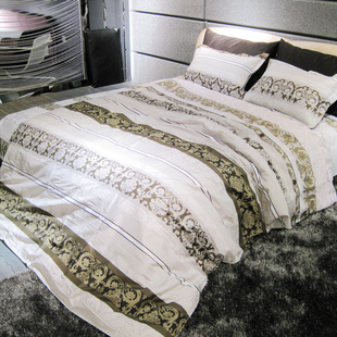 深圳威姿彩家纺 四件套全棉床上用品欧式床单款 简约时尚家居