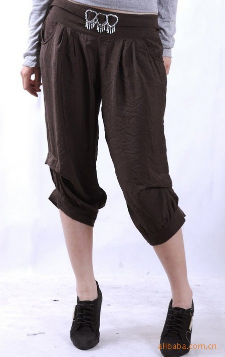 韩版新款马裤灯笼裤大码女式中裤 33.00,30.00元/条