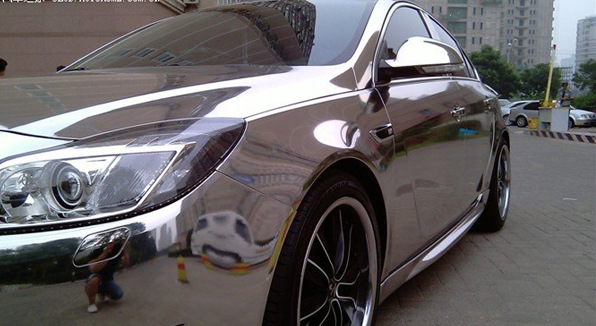 【电镀银改色膜 镀银改色膜 汽车镀银贴纸】价格,厂家,图片,装饰条,车