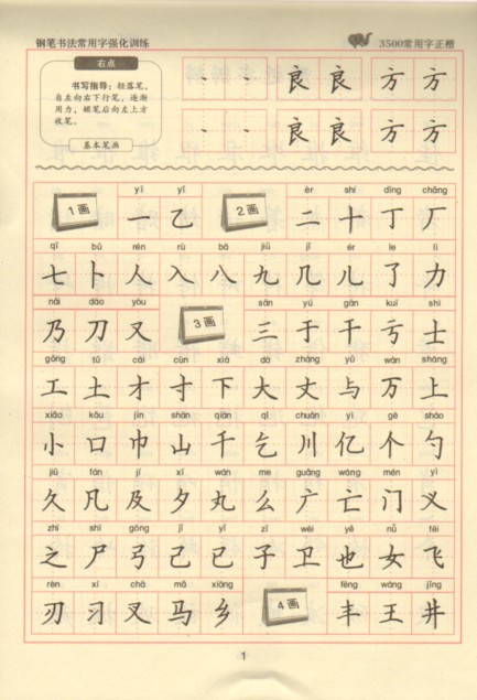 供应正版字帖 3500常用字钢笔楷书字帖 刘佳尚