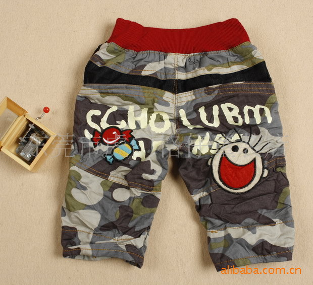 虎门童装批发 大兵风格 两色迷彩男童中裤 k0777 30.80,28.60元/条