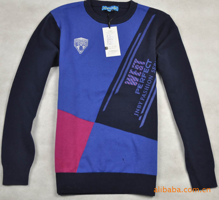 江南百羽整款多色男装厚毛衣50610 29.00元/件