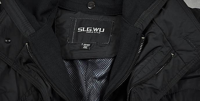 狮龙共舞男装休闲可脱帽厚外套夹克s11812 男装夹克 劲霸棉衣秋冬