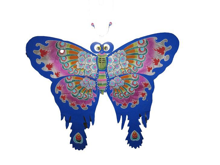 传统风筝 软翅蝴蝶风筝图片_1