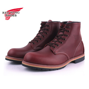 red wing9013头层牛皮男靴 时尚靴 牛仔靴 潮鞋潮人必备 工装靴