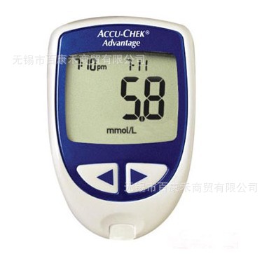 accuchekadvantage血糖仪试纸50条罗氏优越血糖试纸最新14年1