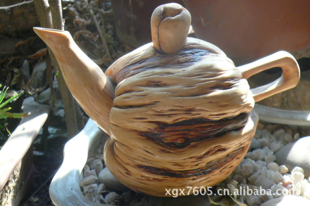 精品树瘤根雕茶壶十二全天然根雕木雕工艺品独特