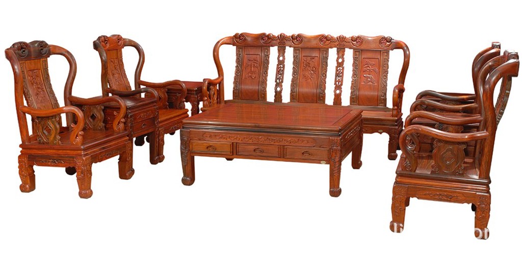 如意8件套沙发 红木家具 古典家具