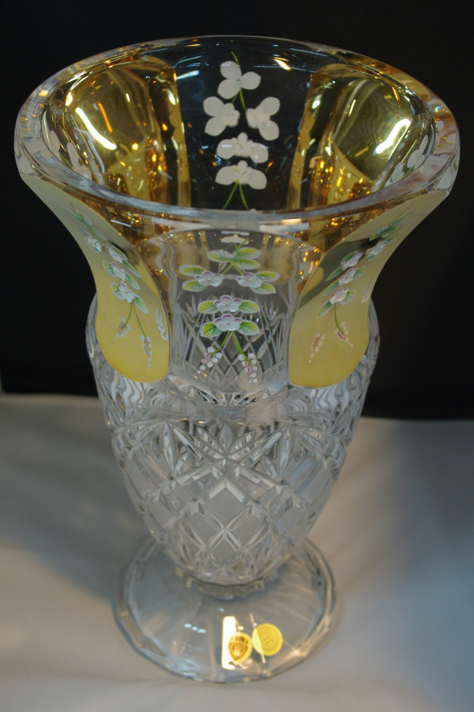 玻璃工艺品 琉璃工艺品 灯饰花瓶 彩色花瓶图片_8