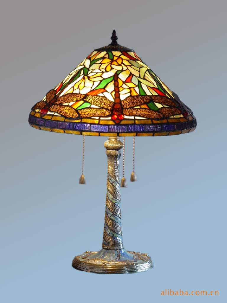 客厅 蒂凡尼台灯 欧式 40厘米巴洛克风格 615m/fc16170