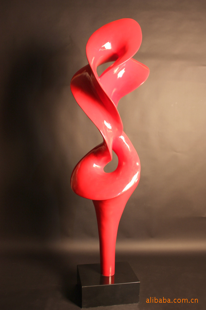 厂家直供 树脂雕塑工艺品 酒店 家居摆件均可-「塑料,树脂工艺品」