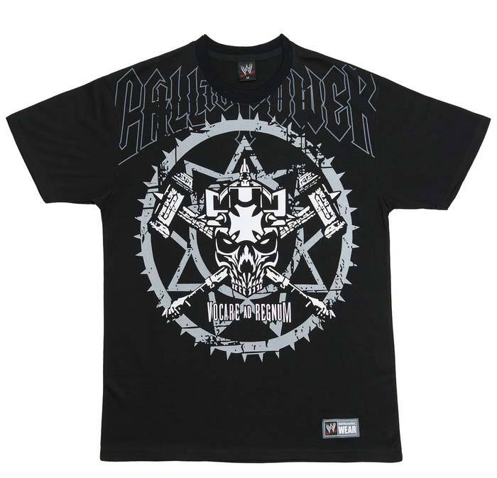 批发wwetriplehhhh新款骷髅黑色短袖t恤wwet恤男