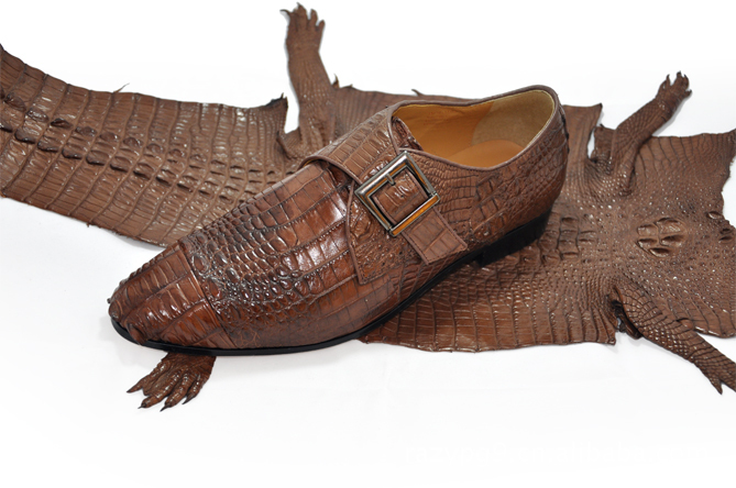 sef 纯手工制作 鳄鱼皮 休闲鞋 男士皮鞋 固特异技术 1920.00元/双