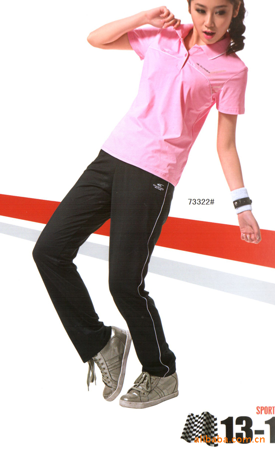 2011夏季 冠士73322 新款女士休闲运动服