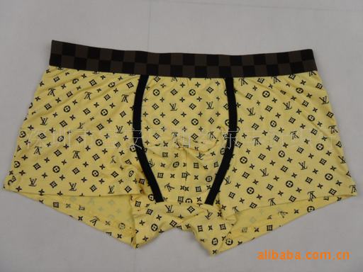 小印花男士平脚lv莫代尔内裤 内裤批发