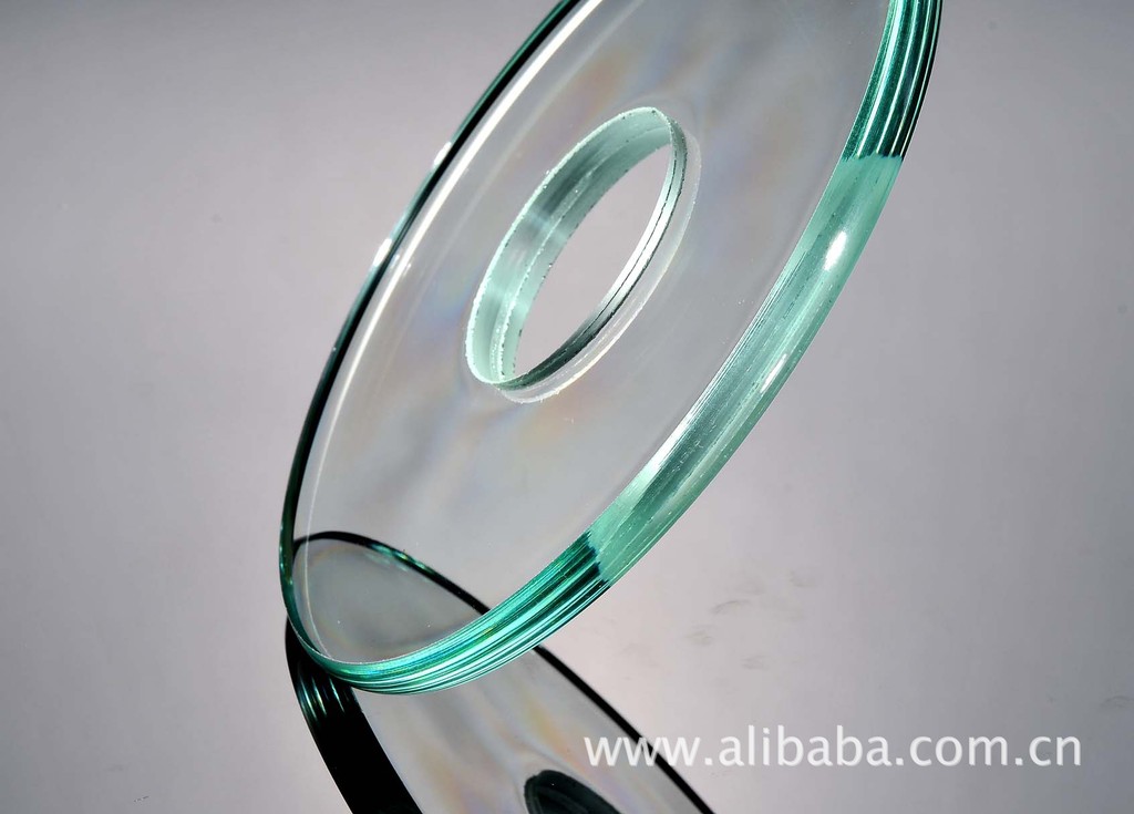 异型玻璃_水切割玻璃_钻孔玻璃_灯饰钢化玻璃