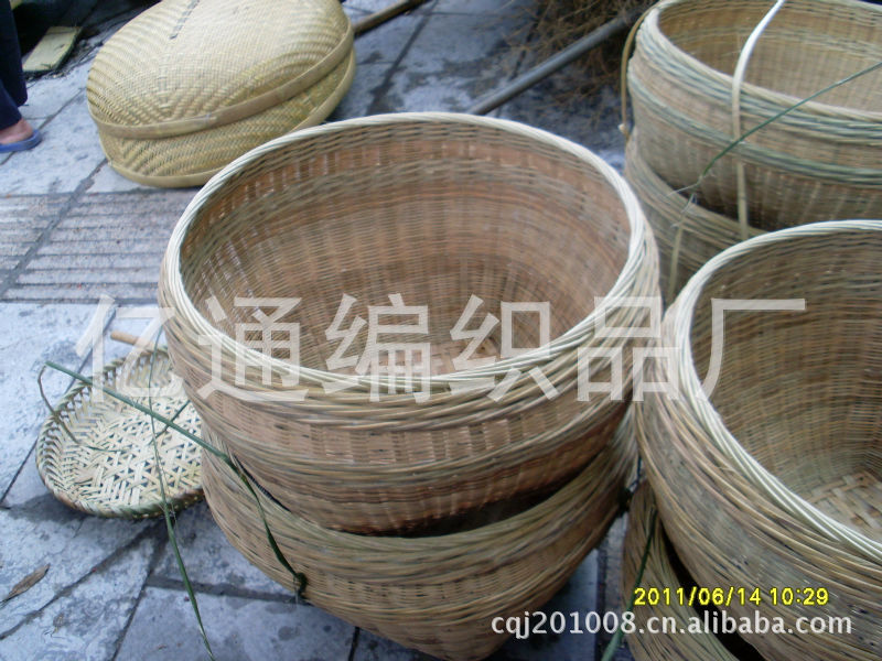 农村装稻谷的箩筐,农村装稻谷的容器,农村老箩筐图片_大山谷图库