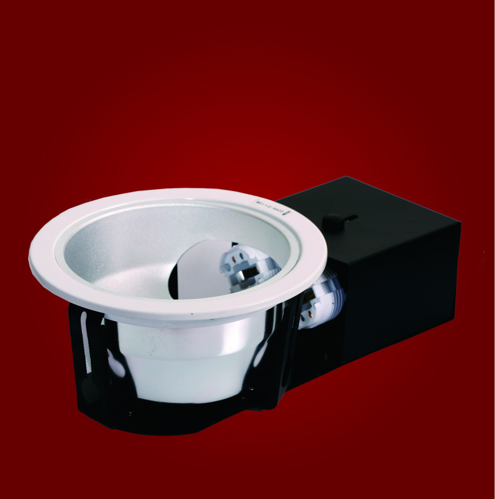 厂价直销高品质5寸双横插工程筒灯yzt-hsza50gb