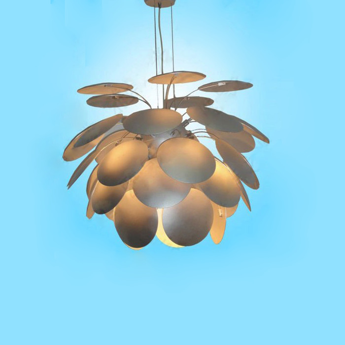 现代铝材松果吊灯 时尚松子吊灯 创意客厅松塔吊灯 简约艺术吊灯