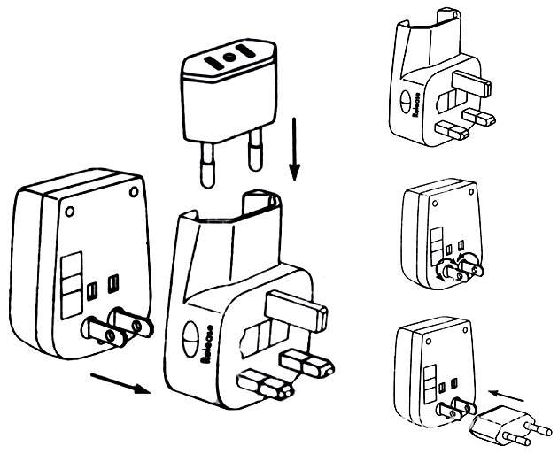 墙面转换插座 usb充电器 英式转换器 电子礼品 促销赠品.