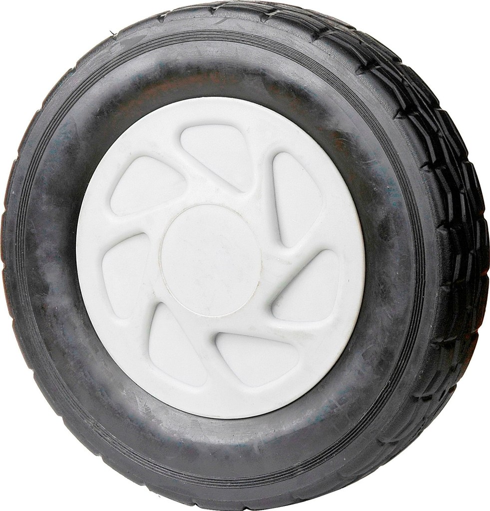 空心橡胶轮 空心轮 轮子 割草机轮 草坪机轮