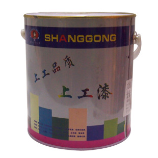 上工牌醇酸调和漆 多种颜色调和漆 钢结构调和漆 3l 铁红