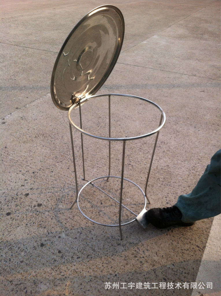 不锈钢垃圾桶架