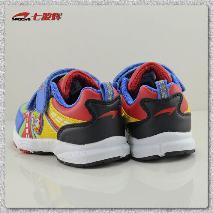 七波辉正品秋冬款魔术贴皮面 超轻休闲鞋小童鞋a28159