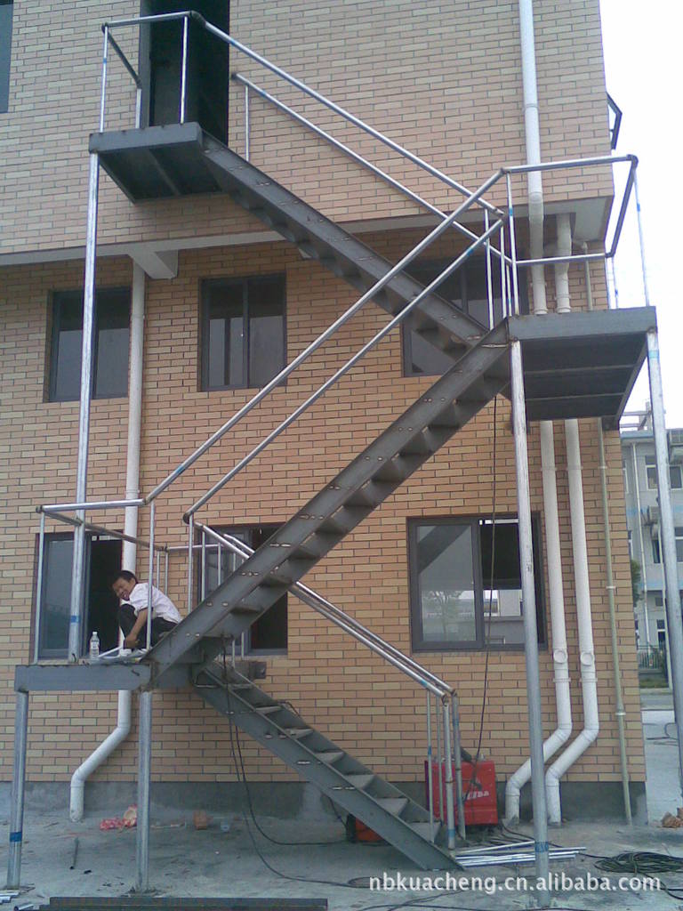 定制加工 建材加工 宁波跨成 供应钢结构楼梯 图集