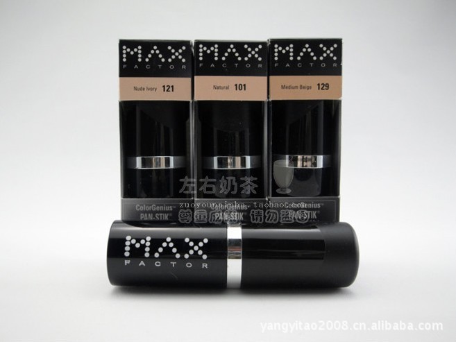 中文名称:max蜜丝佛陀铁盘无痕粉条 英文名称:max factor colorgenius