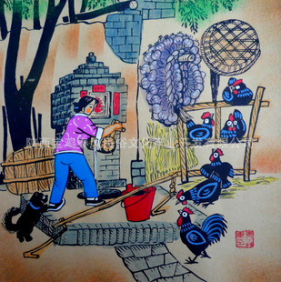 批发 民俗工艺农民画 支持混批 量大从优