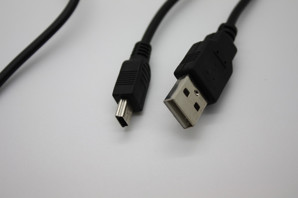 厂家批发全铜 80cm 长 mini usb接口手机数据线 充电线