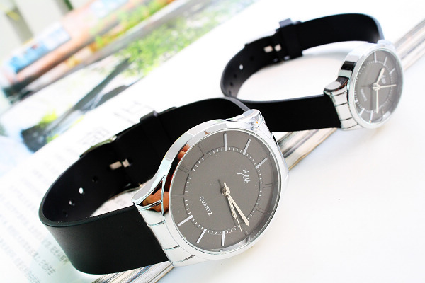 硅胶情侣石英对表 商务馈赠情侣手表批发网152103