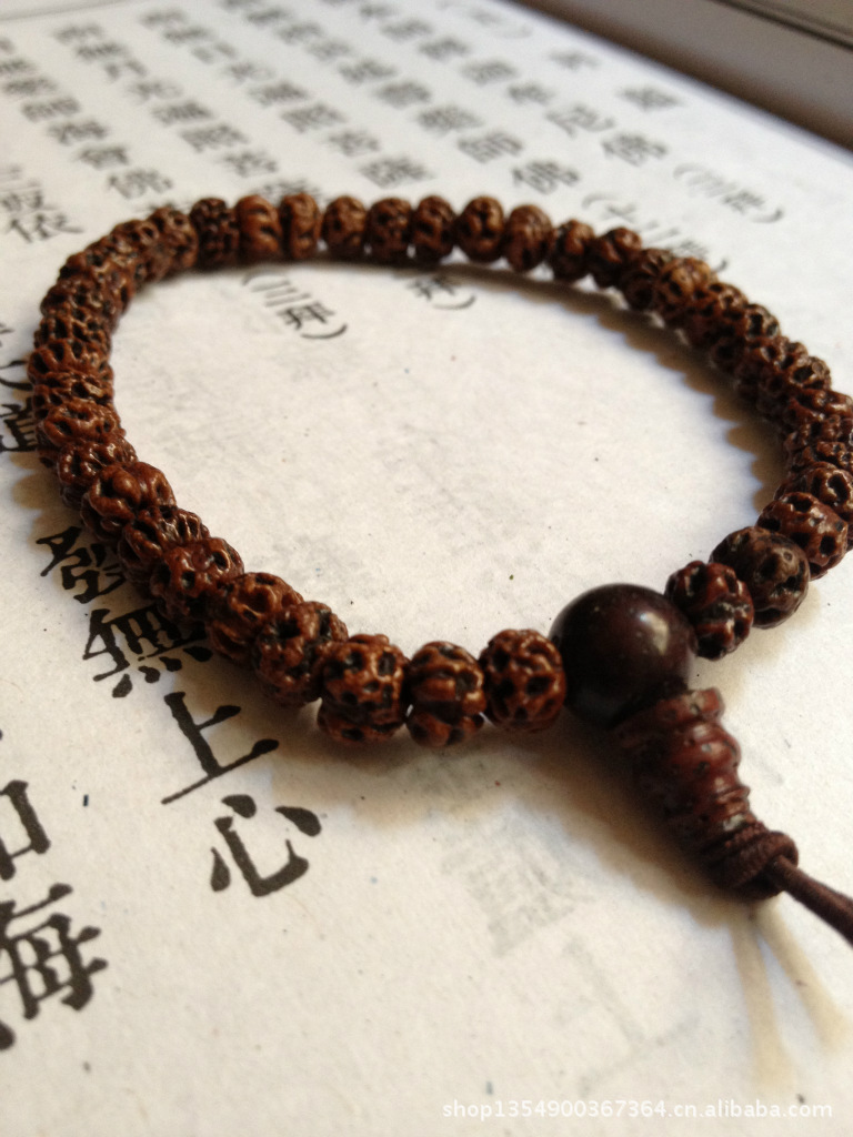 天然小天意菩提子 5-6毫米 手链 小如意菩提念珠佛珠