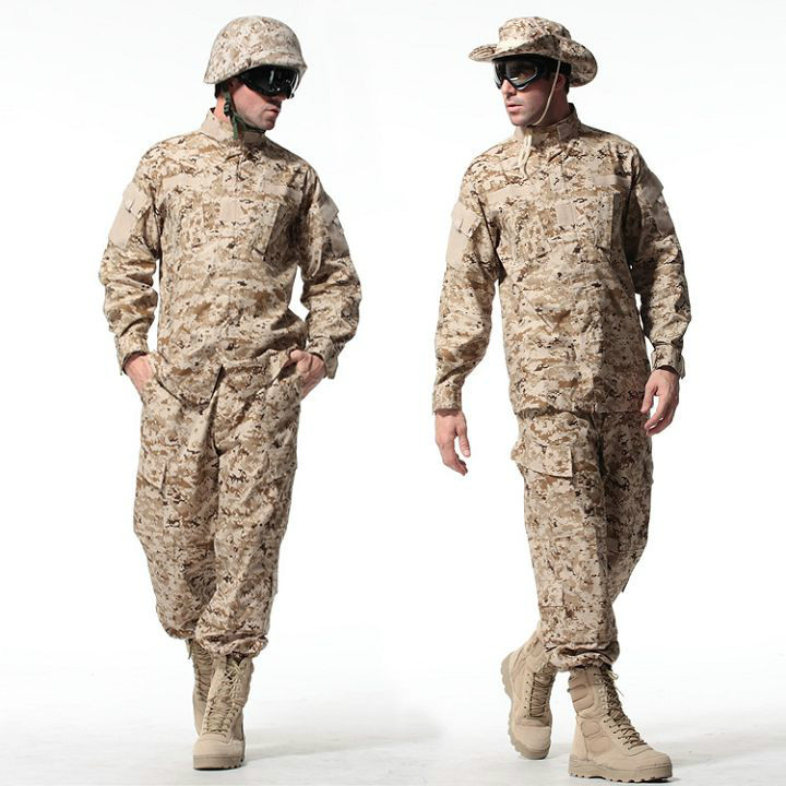生产批发户外迷彩套服美军三沙数码迷彩服作