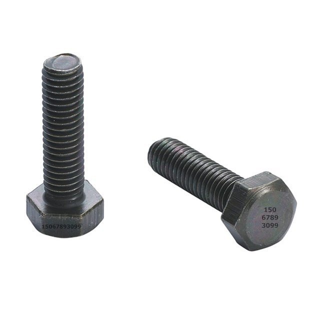 温州厂家直供gb/t5781六角头螺栓全螺纹,切边平脑外六角全牙螺丝