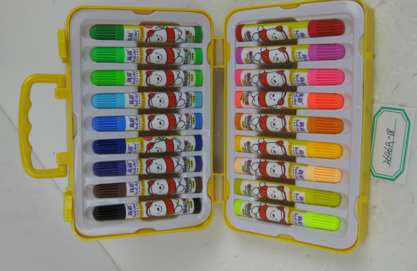 真彩18色水彩笔 绘画水彩笔 水彩笔18色 水彩笔 绘画笔2646a-18