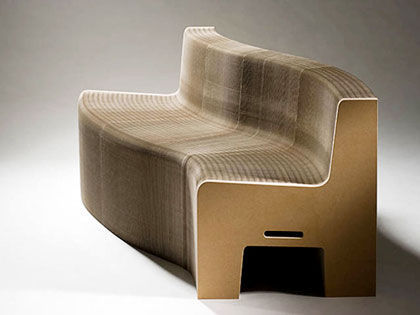 可伸缩情人椅 实验性创意家具