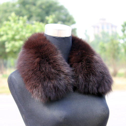 大量销售 各种颜色狐狸毛领