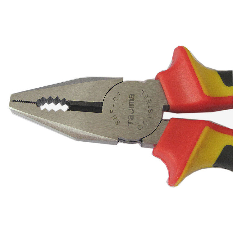 日本tajima田岛shpc77寸电工钢丝钳180mm钳子现货