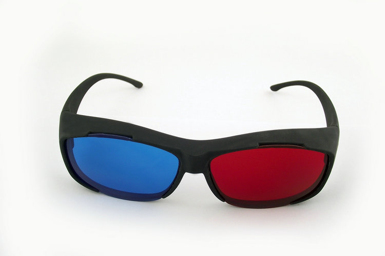 [零时代]3d立体红蓝眼镜 专业生产3d眼镜 电视电影专用眼镜批发图片_7