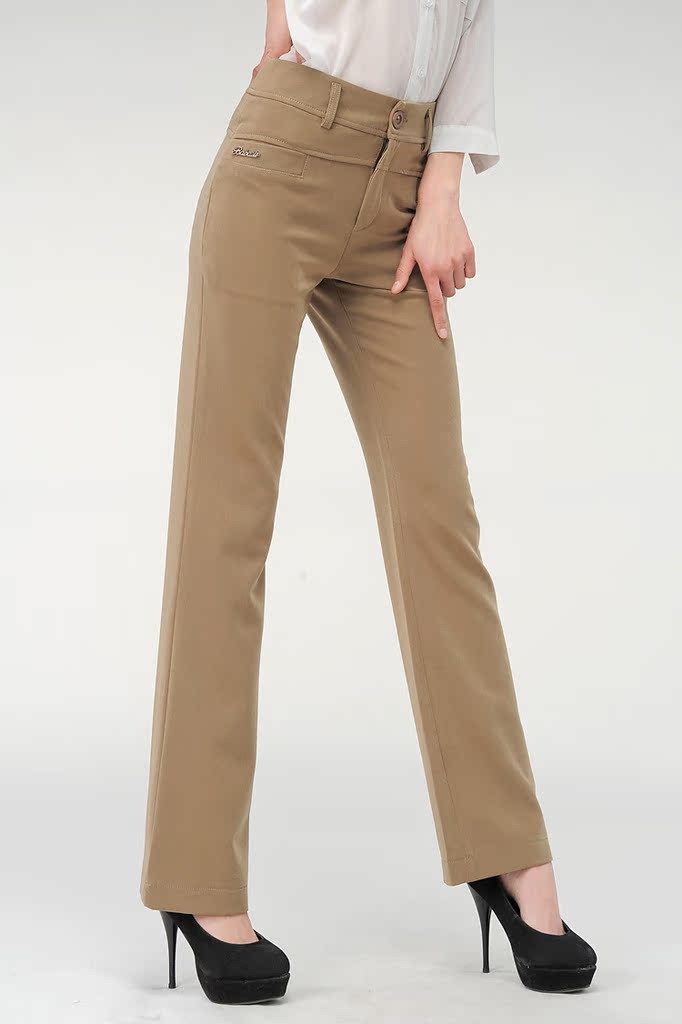 2013秋季新款针织面料版全码多色大码喇叭裤肥腿裤阔脚裤430