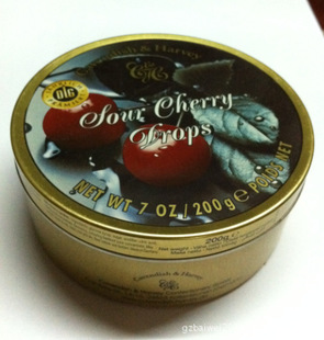 批发供应德国进口嘉云糖车里子(樱桃味)200克 9盒一组