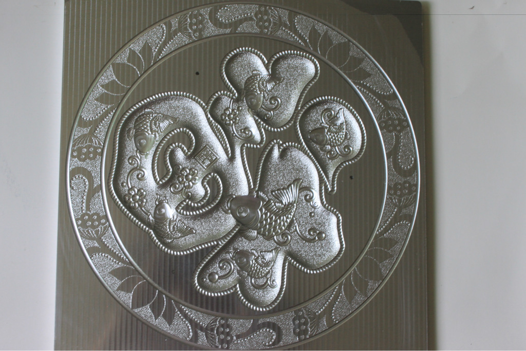 3mm精雕烫金锌版 浮雕烫金版 浮雕 浮雕凹凸版图片_3