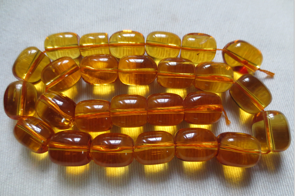 批发天然水晶批发纯天然琥珀圆珠手链10mm手链