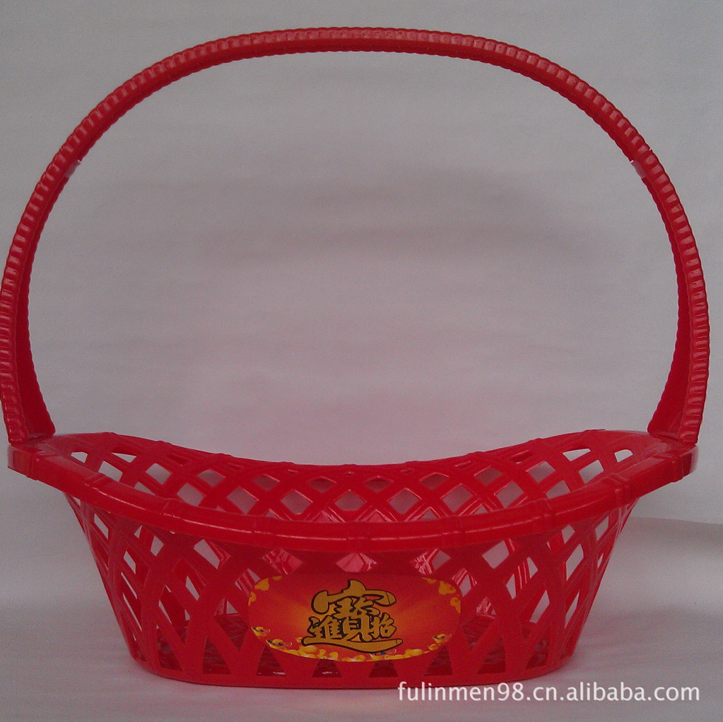 大红色元宝水果篮《可装重20公斤》